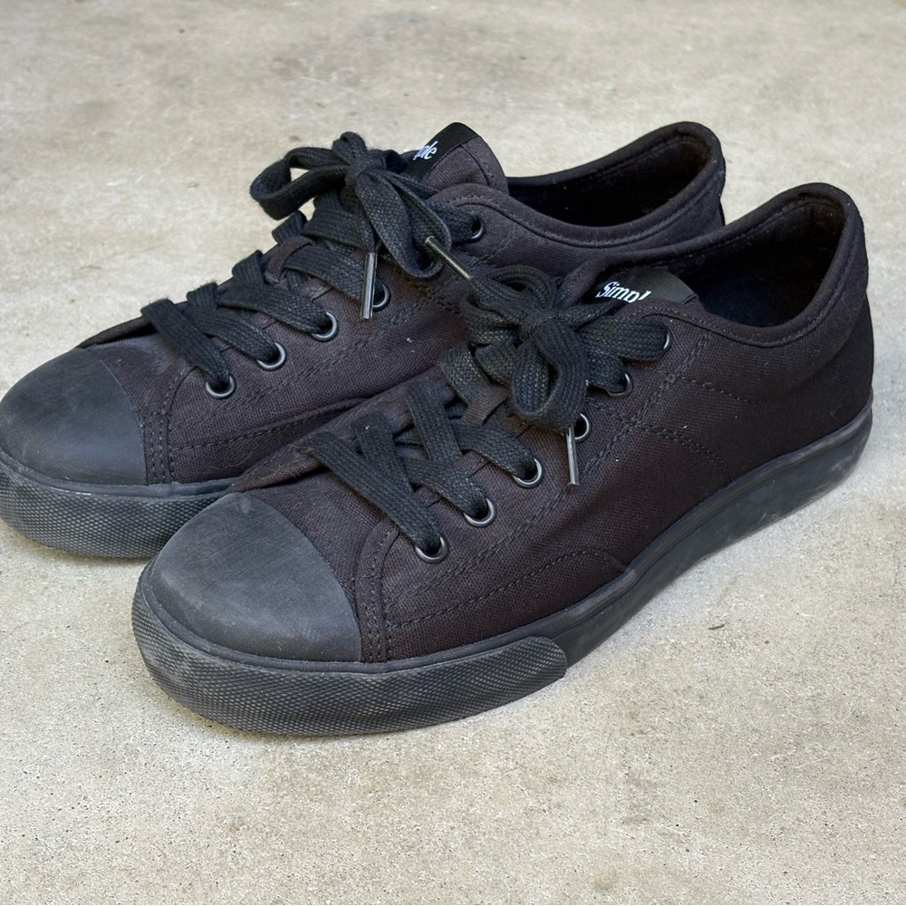 Simple Sneakers - S1 Canvas Black